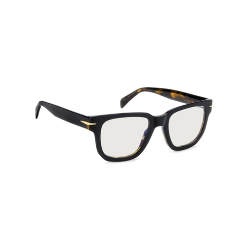 Óculos de Grau David Beckham DB 7130 WR7 5020 R Acetato Preto Mesclado