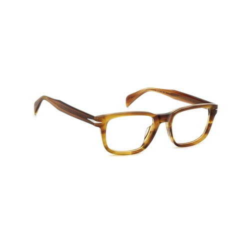 Óculos de Grau David Beckham DB 7141/F EX4 5119 R Acetato Marrom Mesclado