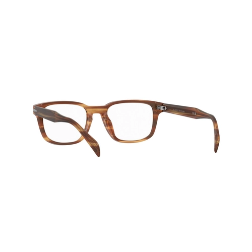 Óculos de Grau David Beckham DB 7141/F EX4 5119 R Acetato Marrom Mesclado