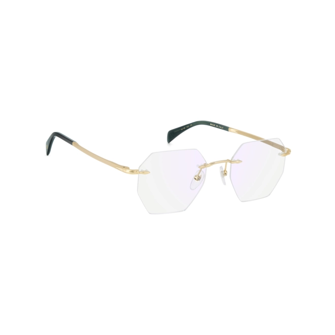 Óculos de Grau David Beckham DB 1189 AOZ 4919 R Metal Dourado 3