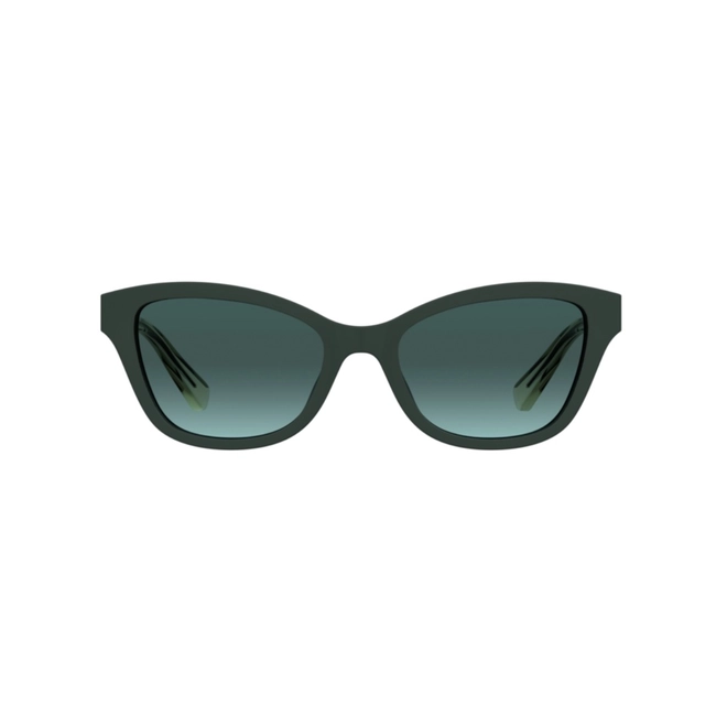 Óculos de Grau Love Moschino MOL657/C/TN 1ED 4917 S Acetato Verde com Clip-On na cor Verde Degradê 2