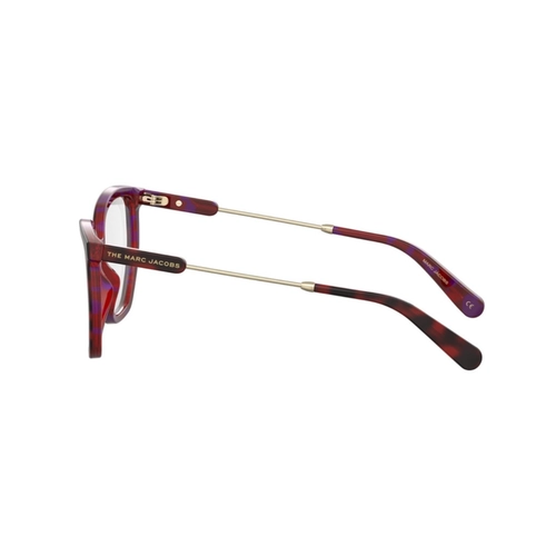 Óculos de Grau Marc Jacobs MARC 596 HK3 5418 R Acetato Vermelho Mesclado
