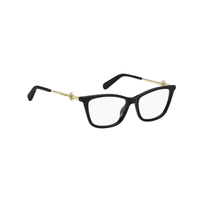 Óculos de Grau Marc Jacobs MARC 655 807 5117 R Acetato Preto 3