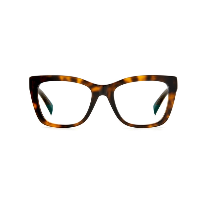 Óculos de Grau Missoni MIS 0081 086 5319 R Acetato Marrom Mesclado 2
