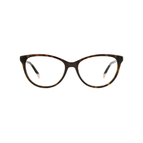 Óculos de Grau Missoni MIS 0142 086 5416 R Acetato Marrom Mesclado