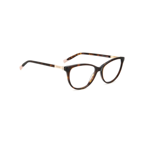 Óculos de Grau Missoni MIS 0142 086 5416 R Acetato Marrom Mesclado