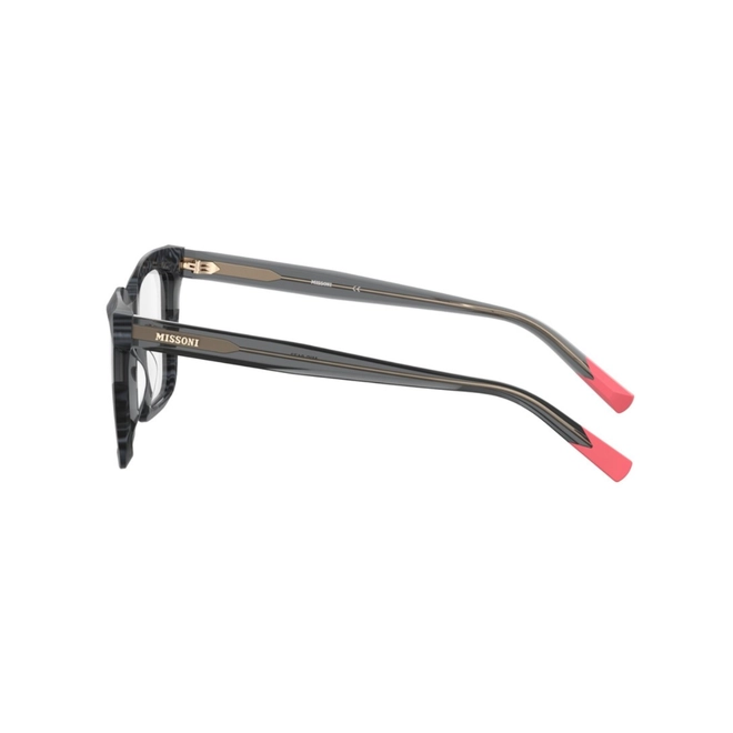 Óculos de Grau Missoni MIS 0173 UHX 5218 R Acetato Cinza Mesclado 4