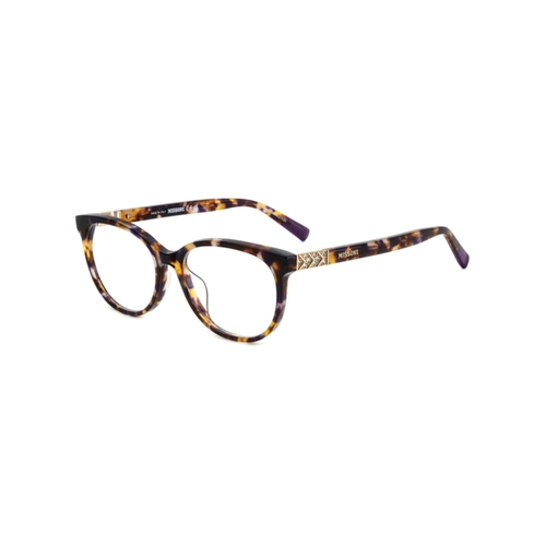 Óculos de Grau Missoni MIS 0212/G AY0 5316 R Acetato Violeta e Marrom Mesclado