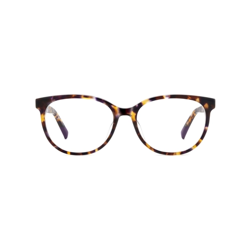 Óculos de Grau Missoni MIS 0212/G AY0 5316 R Acetato Violeta e Marrom Mesclado