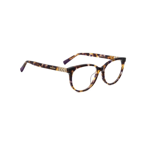 Óculos de Grau Missoni MIS 0212/G AY0 5316 R Acetato Violeta e Marrom Mesclado
