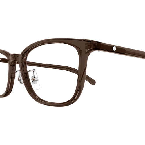Óculos de Grau Montblanc MB0376OJ-002 54 Acetato Marrom
