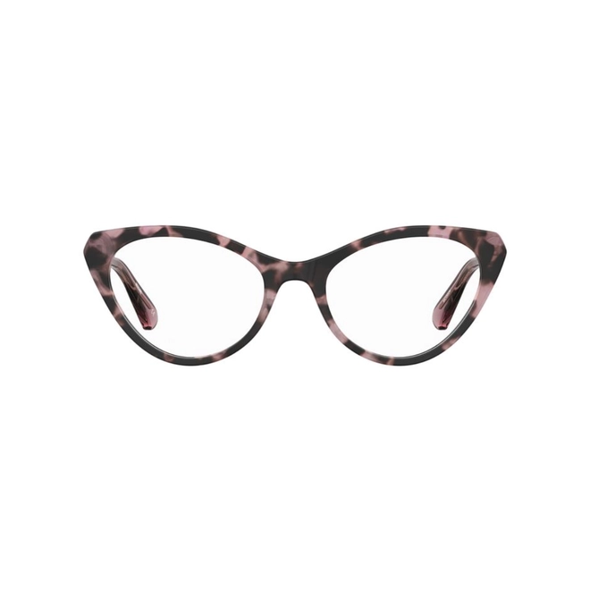 Óculos de Grau Moschino MOS626 0T4 5218 R Acetato Rosa Mesclado 2