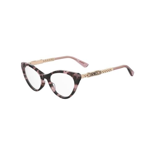 Óculos de Grau Moschino MOS626 0T4 5218 R Acetato Rosa Mesclado