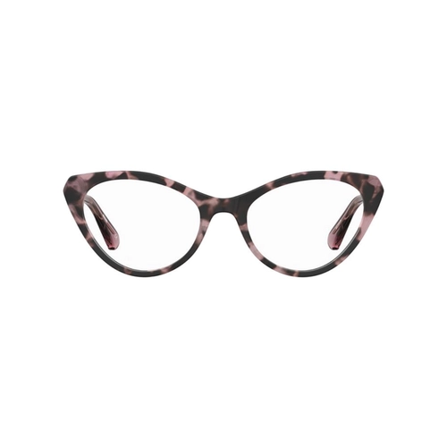 Óculos de Grau Moschino MOS626 0T4 5218 R Acetato Rosa Mesclado