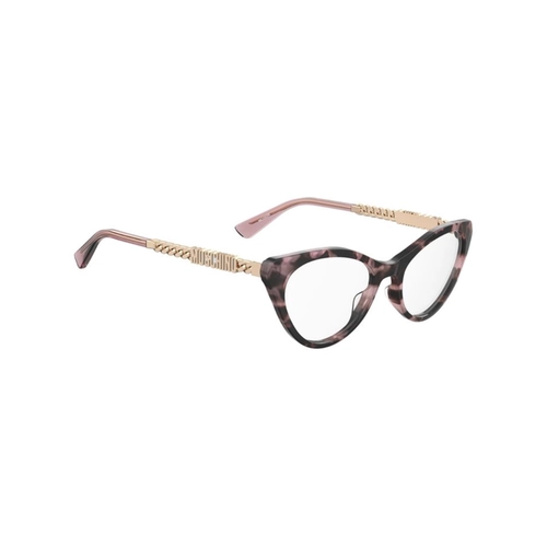 Óculos de Grau Moschino MOS626 0T4 5218 R Acetato Rosa Mesclado
