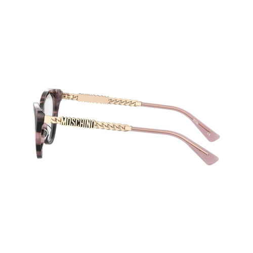 Óculos de Grau Moschino MOS626 0T4 5218 R Acetato Rosa Mesclado