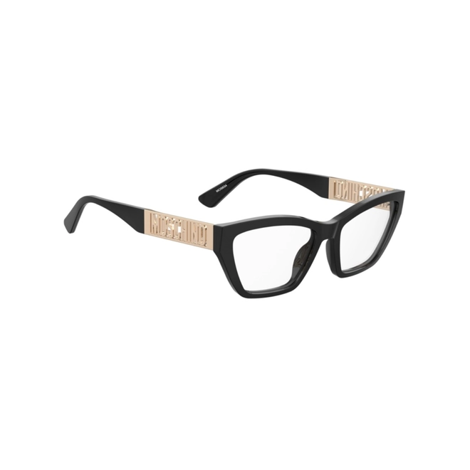 Óculos de Grau Moschino MOS634 807 5517 R Acetato Preto 3