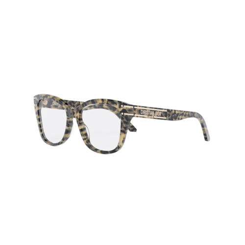 Óculos de Grau Christian Dior DiorSignatureo B3I CD50070I_54057 Acetato Bege Mesclado