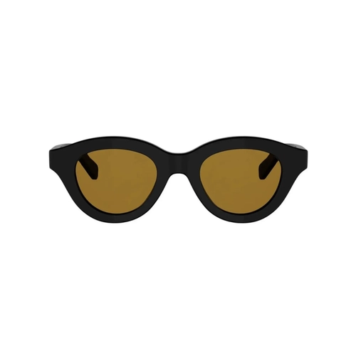 Óculos de Sol Celine Triomphe CL40338U_4701J Acetato Preto com lentes na cor Marrom