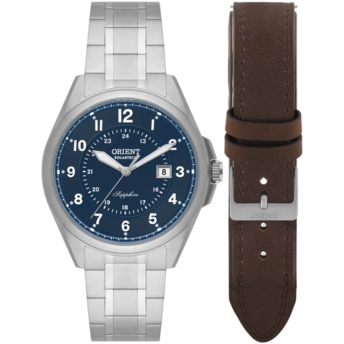 Relógio Orient Solartech Elite Land - MBSS1534 D2SX Azul