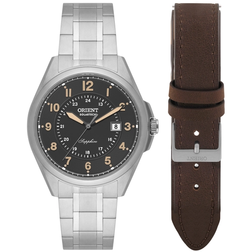 Relógio Orient Solartech Elite Land - MBSS1534 G2SX Preto