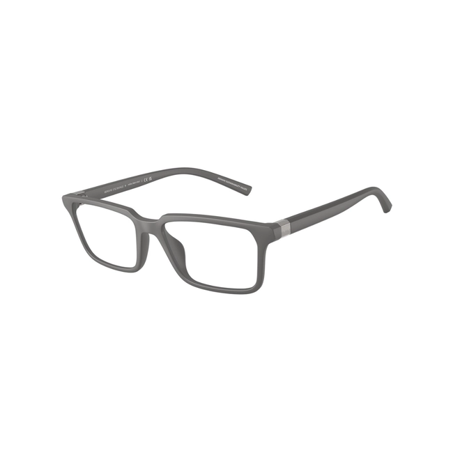 Óculos de Grau Armani Exchange 0AX3137U 8400 54 Acetato Cinza Fosco 1