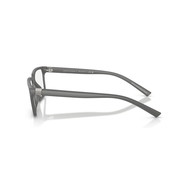Óculos de Grau Armani Exchange 0AX3137U 8400 54 Acetato Cinza Fosco 3