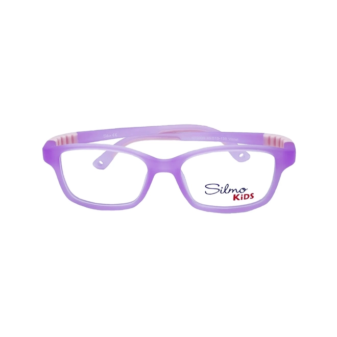 Óculos de Grau Infantil Silmo Kids SK-3900 VIOLET 45 Silicone Violeta 2