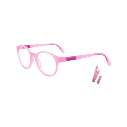 Óculos de Grau Infantil Silmo Kids SK-3901 PINK 44 Silicone Rosa