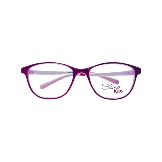 Óculos de Grau Silmo Kids SK-3102 D.PURPLE 52 Silicone Roxo 2