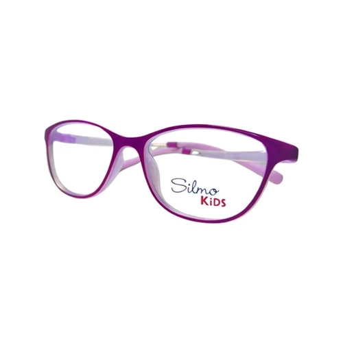 Óculos de Grau Silmo Kids SK-3102 D.PURPLE 52 Silicone Roxo