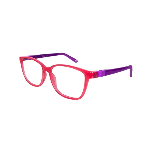 Óculos de Grau Infantil Silmo Kids SK-3106 ROSE 50 Silicone Rosa e Roxo