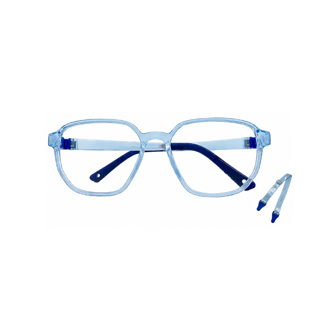 Óculos de Grau Infantil Silmo Kids SK-3119 BLUE 47 S Silicone Azul 1