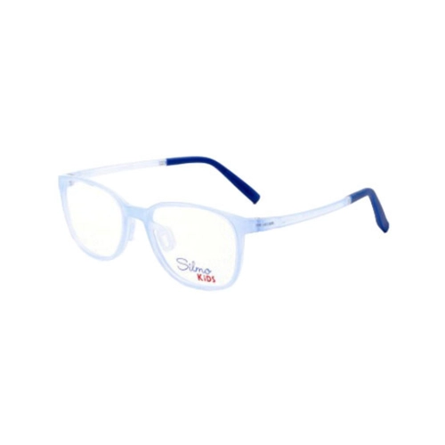 Óculos de Grau Infantil Silmo Kids SK-3203 BLUE 52 Silicone Azul