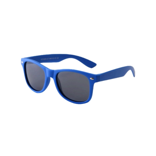 Óculos de Sol Infantil Silmo Kids SK-11010 C7 46 Silicone Azul com lentes na cor Cinza