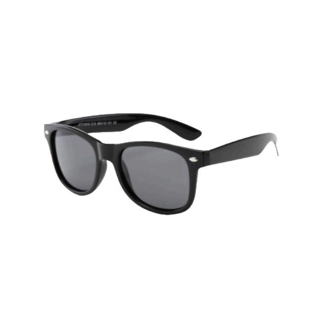 Óculos de Sol Infantil Silmo Kids SK-11010 C13 46 Silicone Preto com lentes na cor Cinza 1