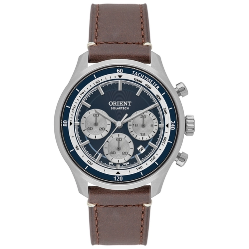 Relógio Orient Solartech Elite Elegance - MBSCC072 D1NX Azul