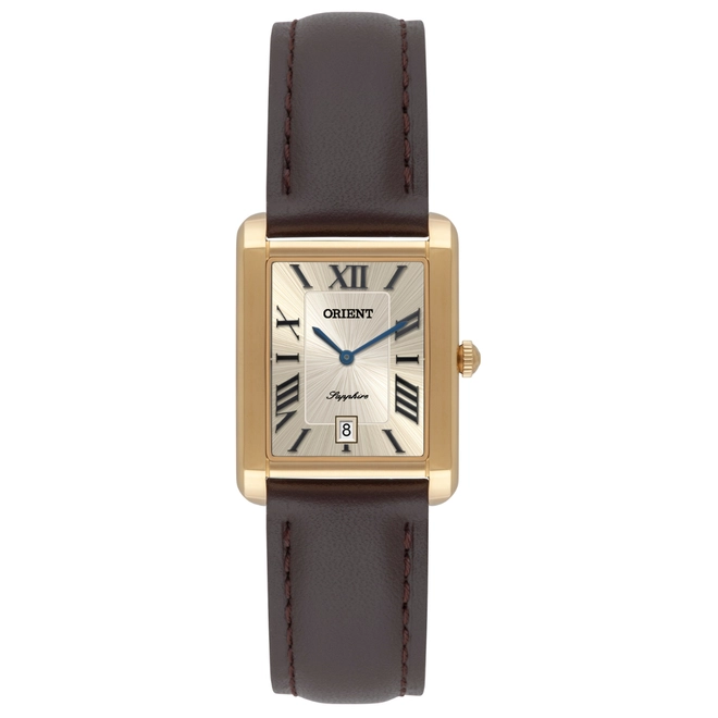 Relógio Orient Eternal Tank Feminino - LGSC1006 C3NX Dourado 1