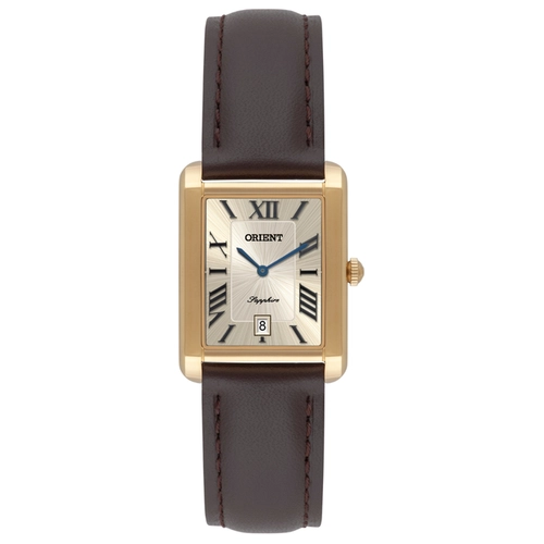 Relógio Orient Eternal Tank Feminino - LGSC1006 C3NX Dourado