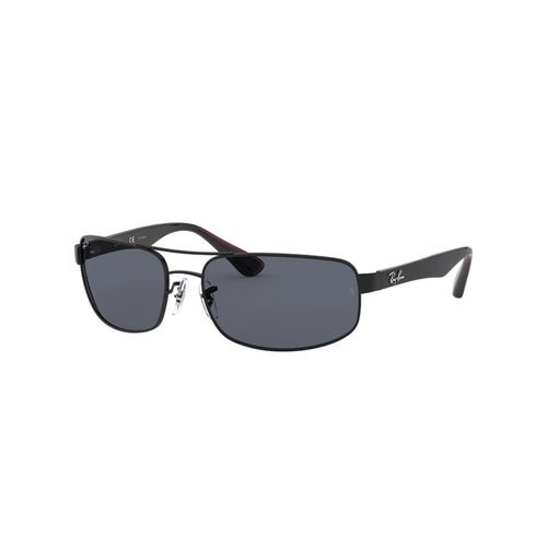 Óculos de Sol Ray-Ban 0RB3445 006/P261 Metal Preto com lentes na cor Cinza Polarizado