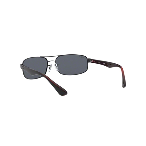 Óculos de Sol Ray-Ban 0RB3445 006/P261 Metal Preto com lentes na cor Cinza Polarizado