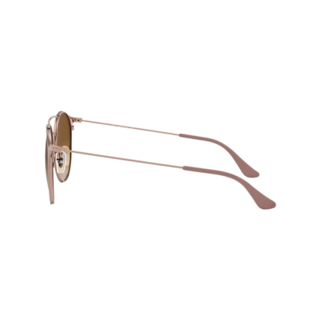 Óculos de Sol Ray-Ban 0RB3546 90715149 Metal Bege com lentes na cor Marrom Degradê 3