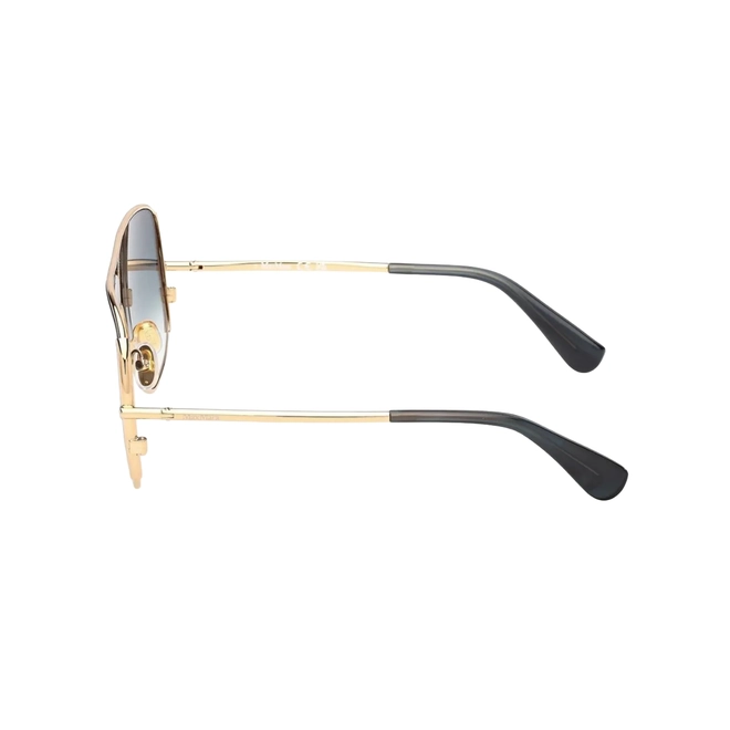 Óculos de Sol Maxmara MM0190_6030P Metal Dourado com lentes na cor Azul Degradê 3