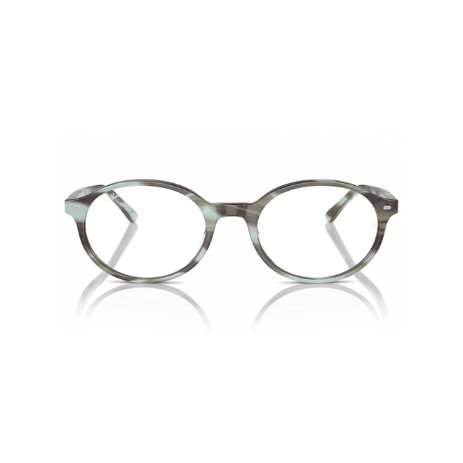 Óculos de Grau Ray-Ban German 0RX5429 8356 53 Acetato Verde Mesclado 2