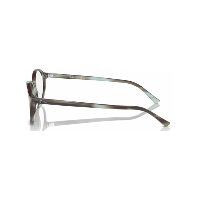 Óculos de Grau Ray-Ban German 0RX5429 8356 53 Acetato Verde Mesclado 4