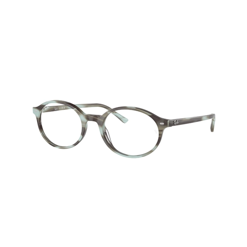 Óculos de Grau Ray-Ban German 0RX5429 8356 53 Acetato Verde Mesclado