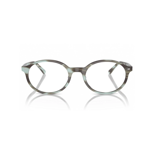 Óculos de Grau Ray-Ban German 0RX5429 8356 53 Acetato Verde Mesclado