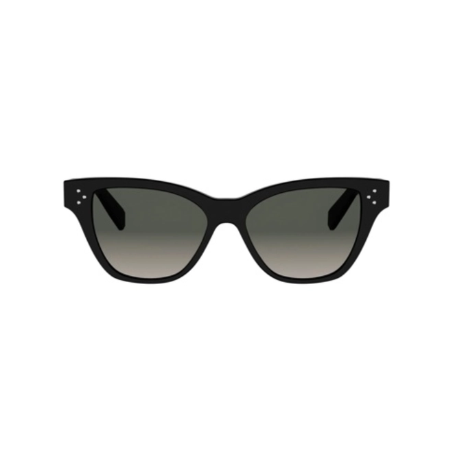 Óculos de Sol Celine CL40359I_5201B Acetato Preto com lentes na cor Cinza Degradê 2