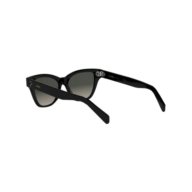 Óculos de Sol Celine CL40359I_5201B Acetato Preto com lentes na cor Cinza Degradê 5