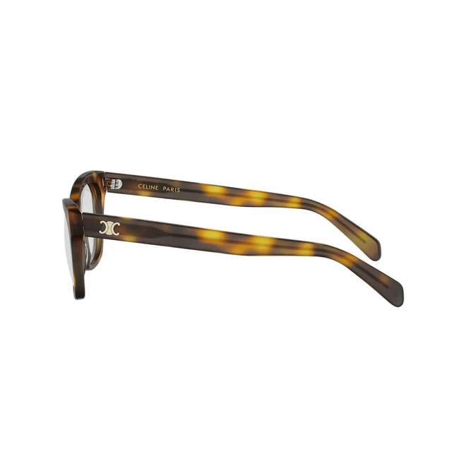 Óculos de Grau Celine Triomphe CL50184I_54053 Acetato Marrom Mesclado 3